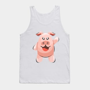 Cute Pig Tank Top